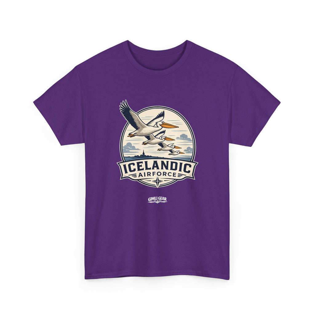 Icelandic, Air Force ￼ T‑Shirt — Gimli Gear Icelandic Tee