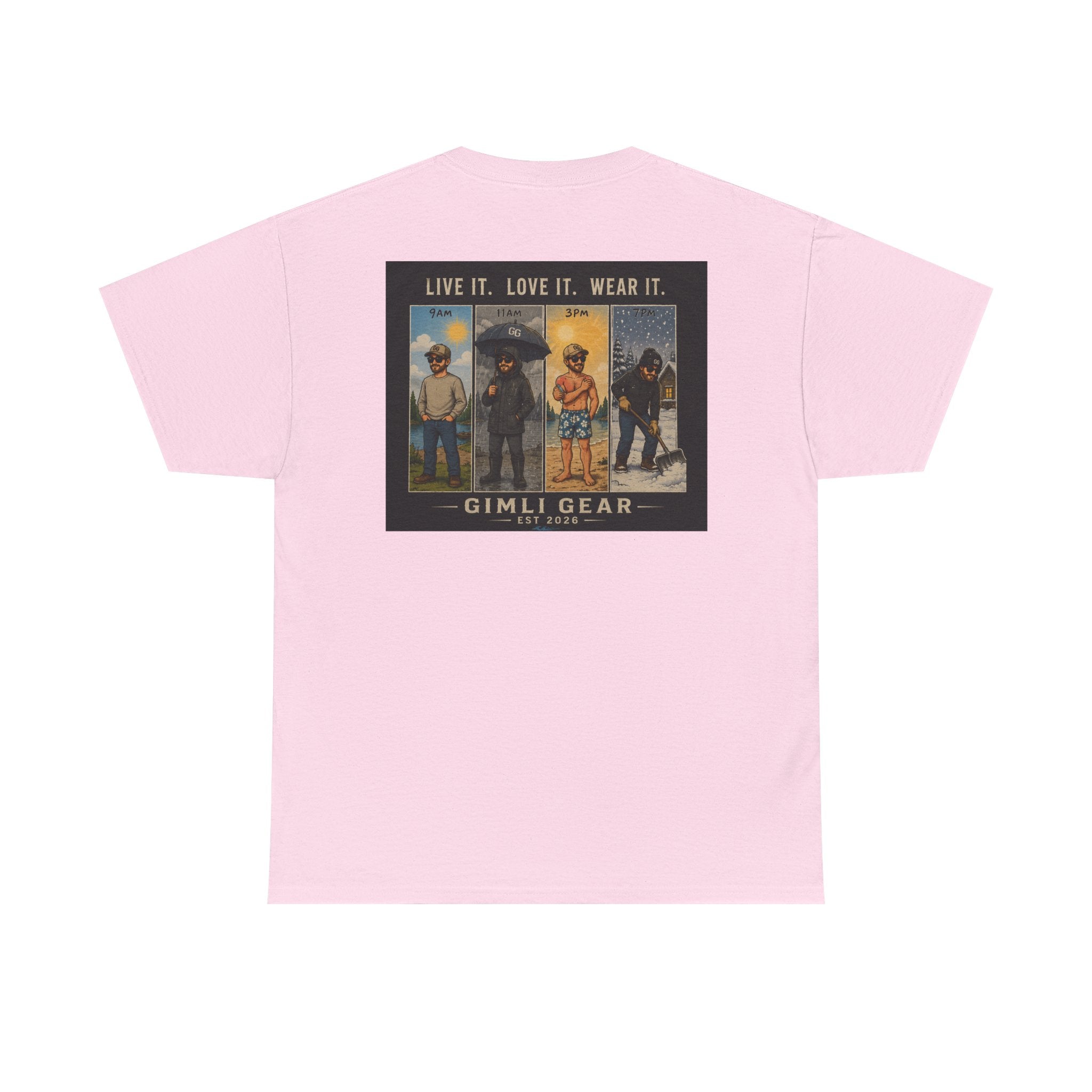 4 seasons Unisex Heavy Cotton Tee