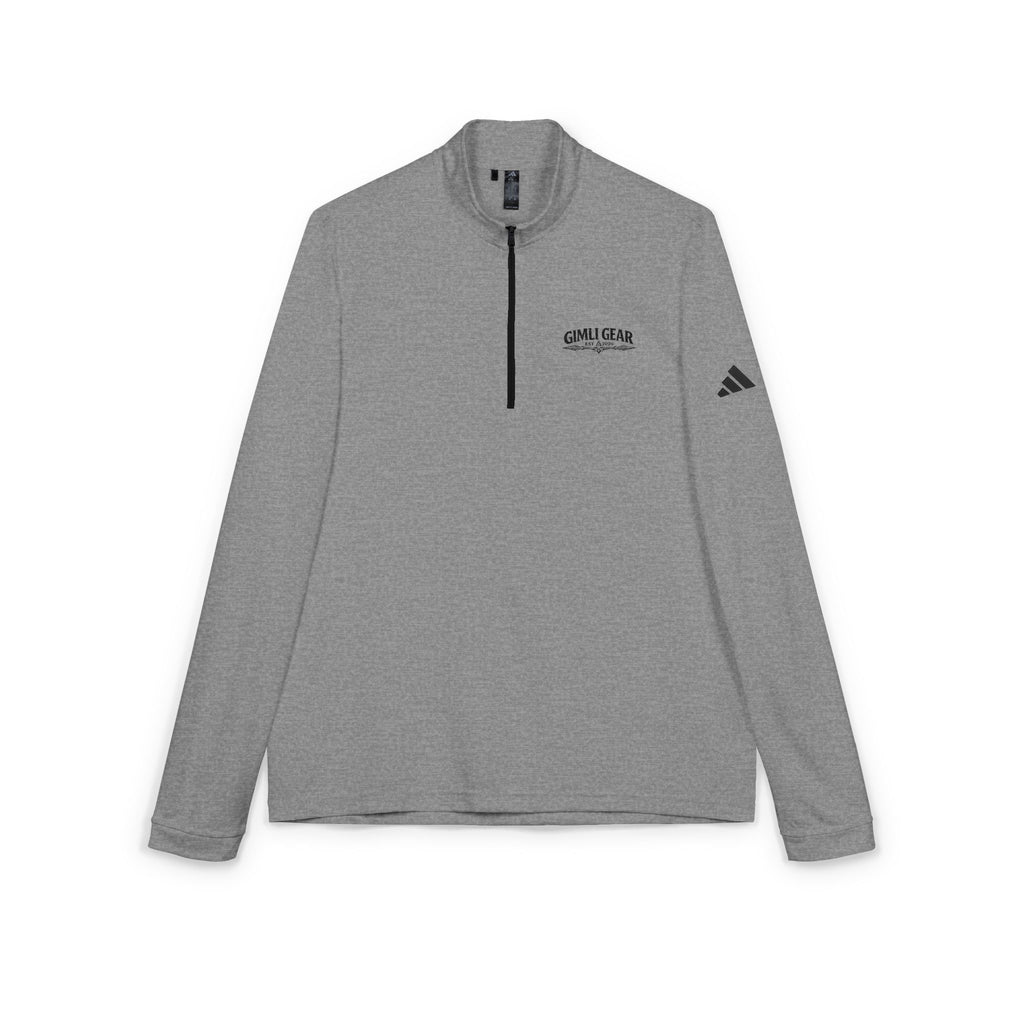 Embroidered Quarter-Zip Pullover — adidas Performance Half-Zip