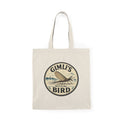 Gimli's Official Bird Canvas Tote Bag — Retro Outdoors Fishing Design