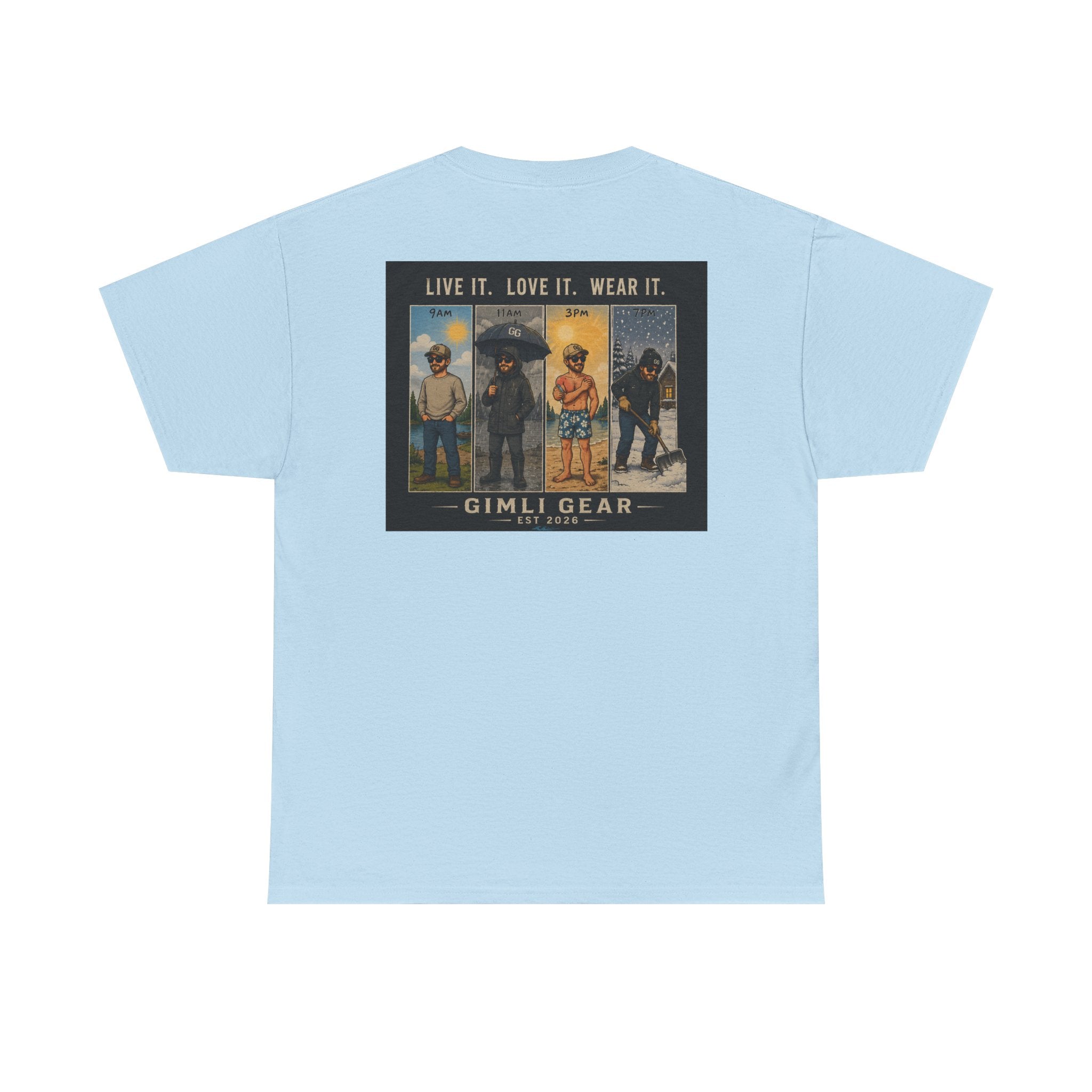 4 seasons Unisex Heavy Cotton Tee
