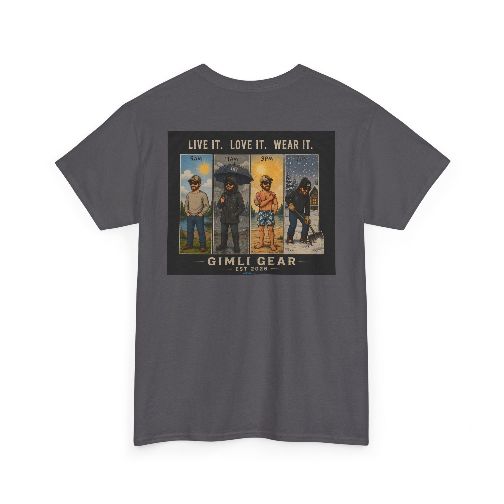 4 seasons Unisex Heavy Cotton Tee