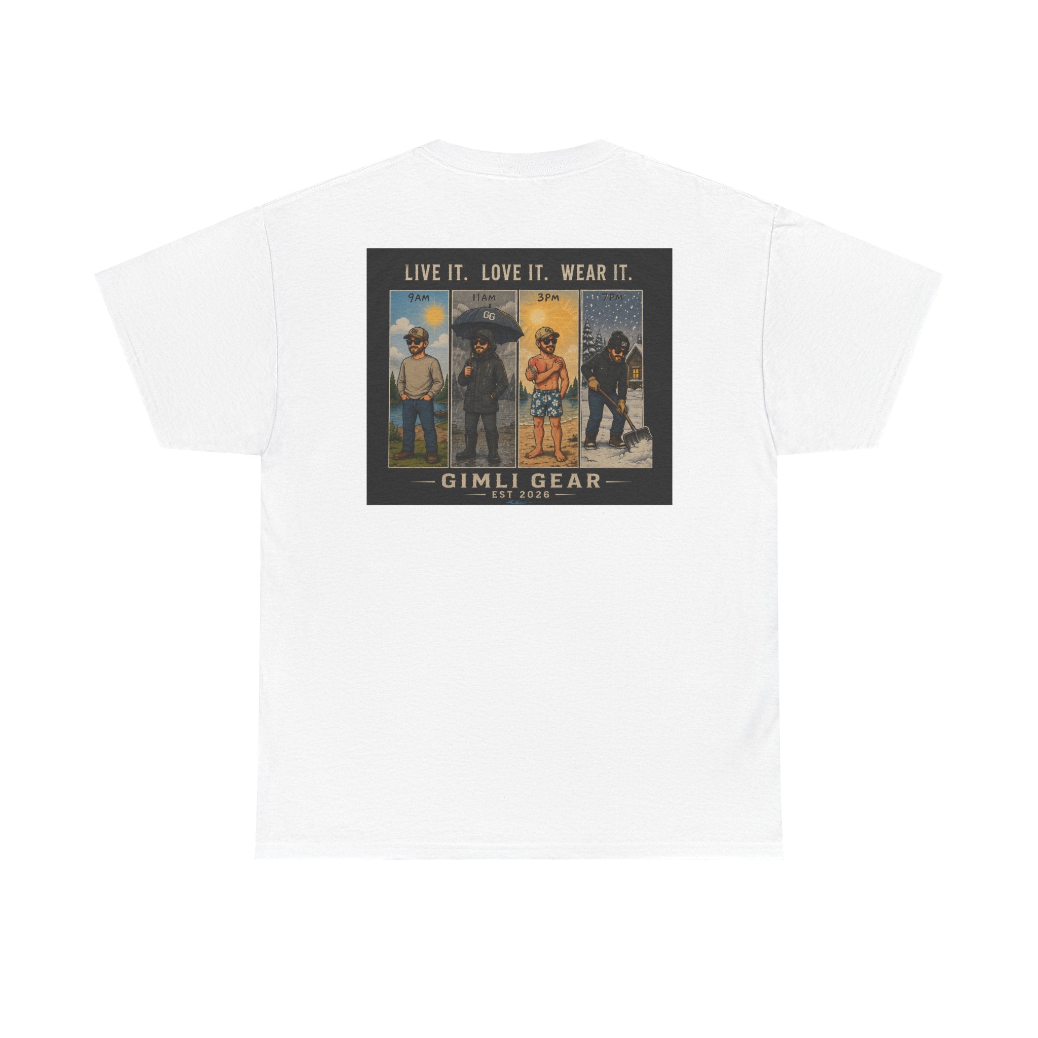 4 seasons Unisex Heavy Cotton Tee