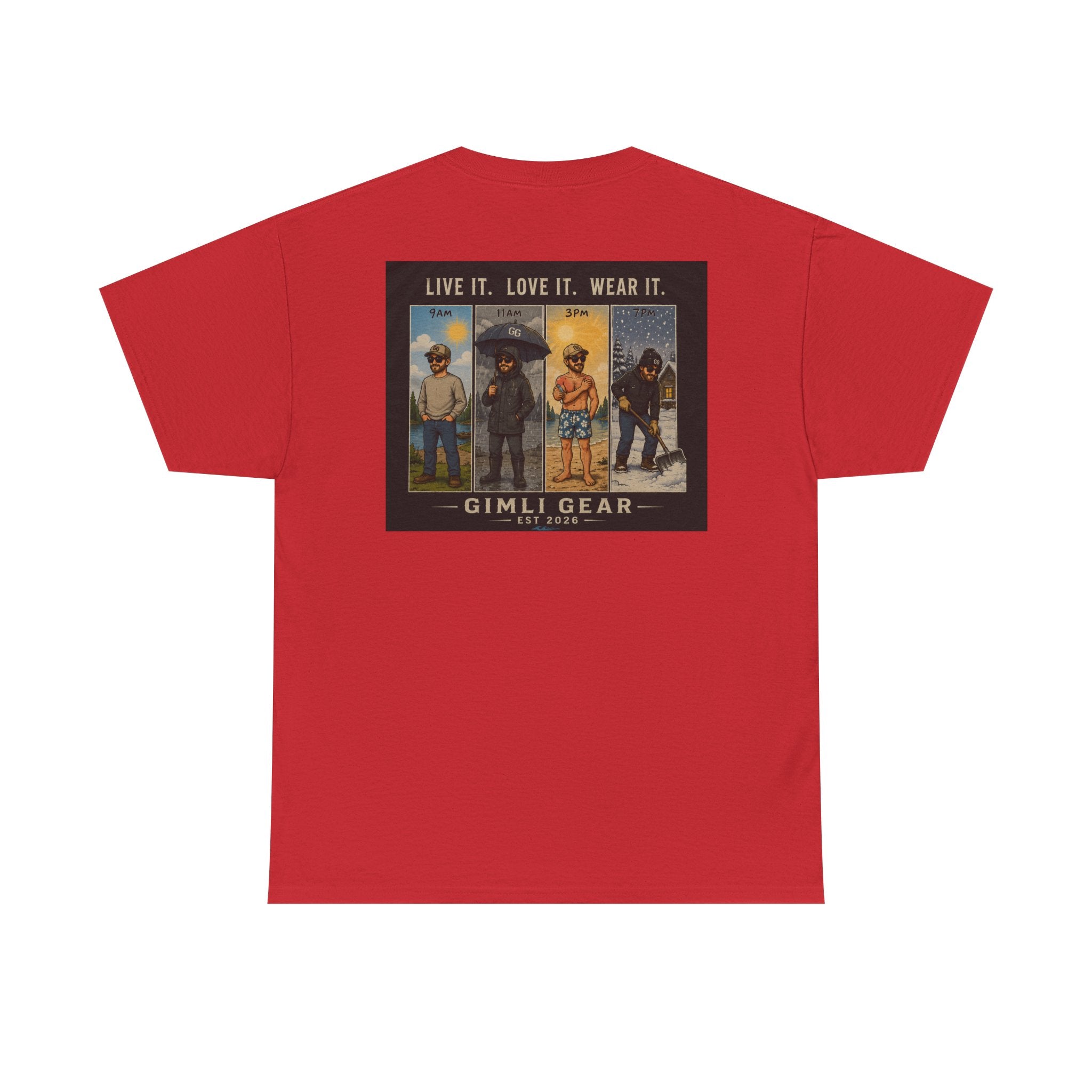 4 seasons Unisex Heavy Cotton Tee