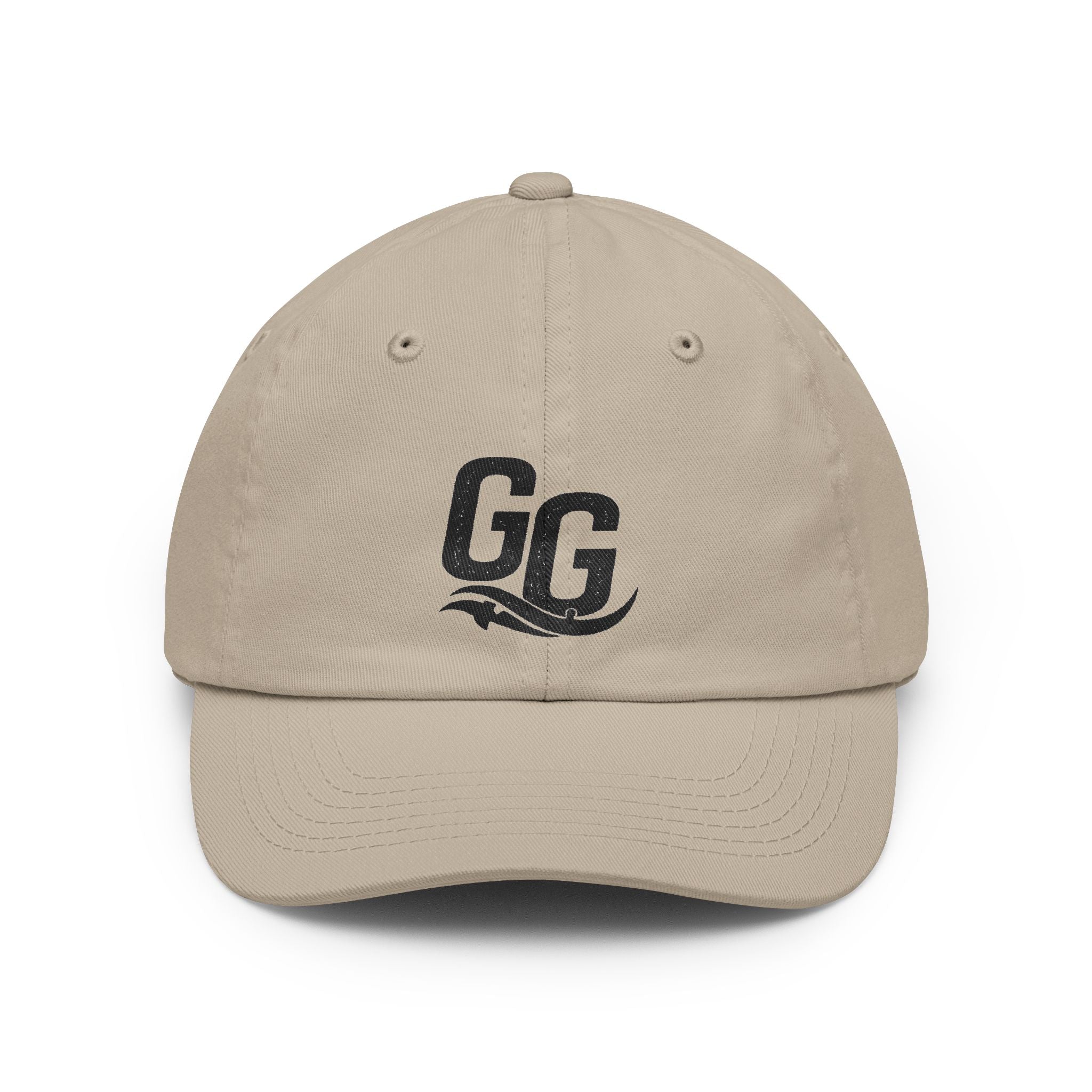 GG Wave Dad Hat - Casual Baseball Cap with Embroidered GG Logo