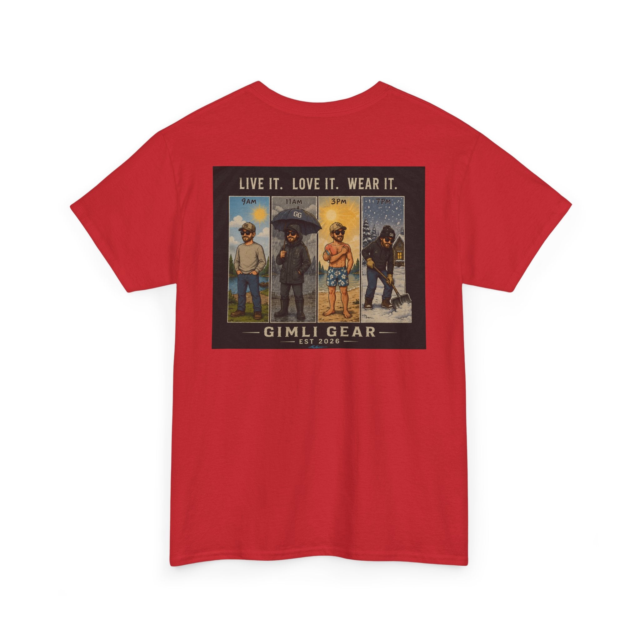 4 seasons Unisex Heavy Cotton Tee