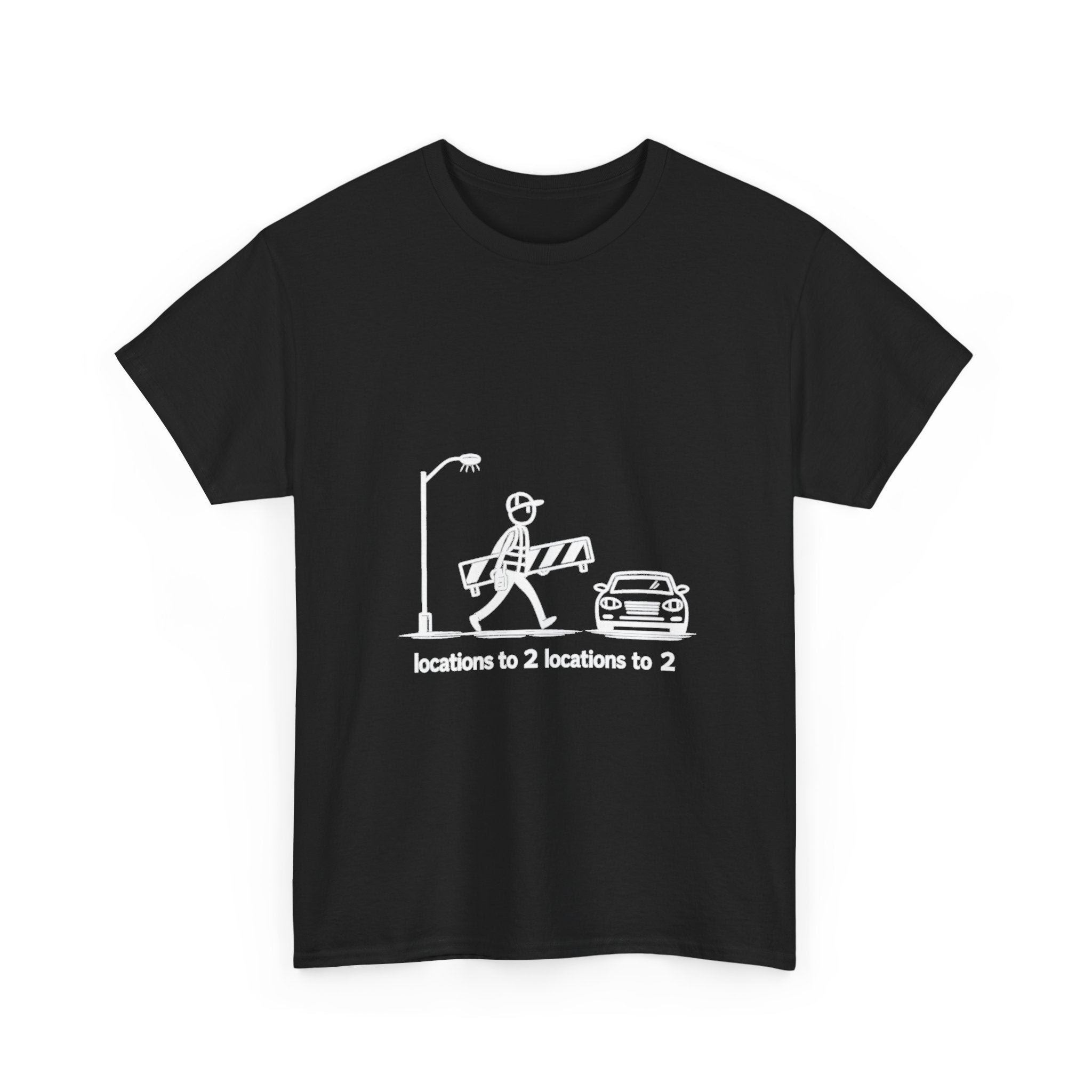 Heard On Set T-Shirt – Film Crew Location Shirt ("locations to 2 locations to 2")