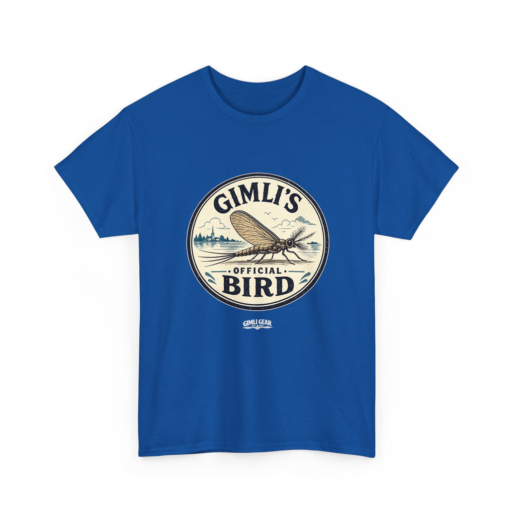 Gimli’s Official Bird T-Shirt — Vintage Fishing / Lakeside Adventure Tee