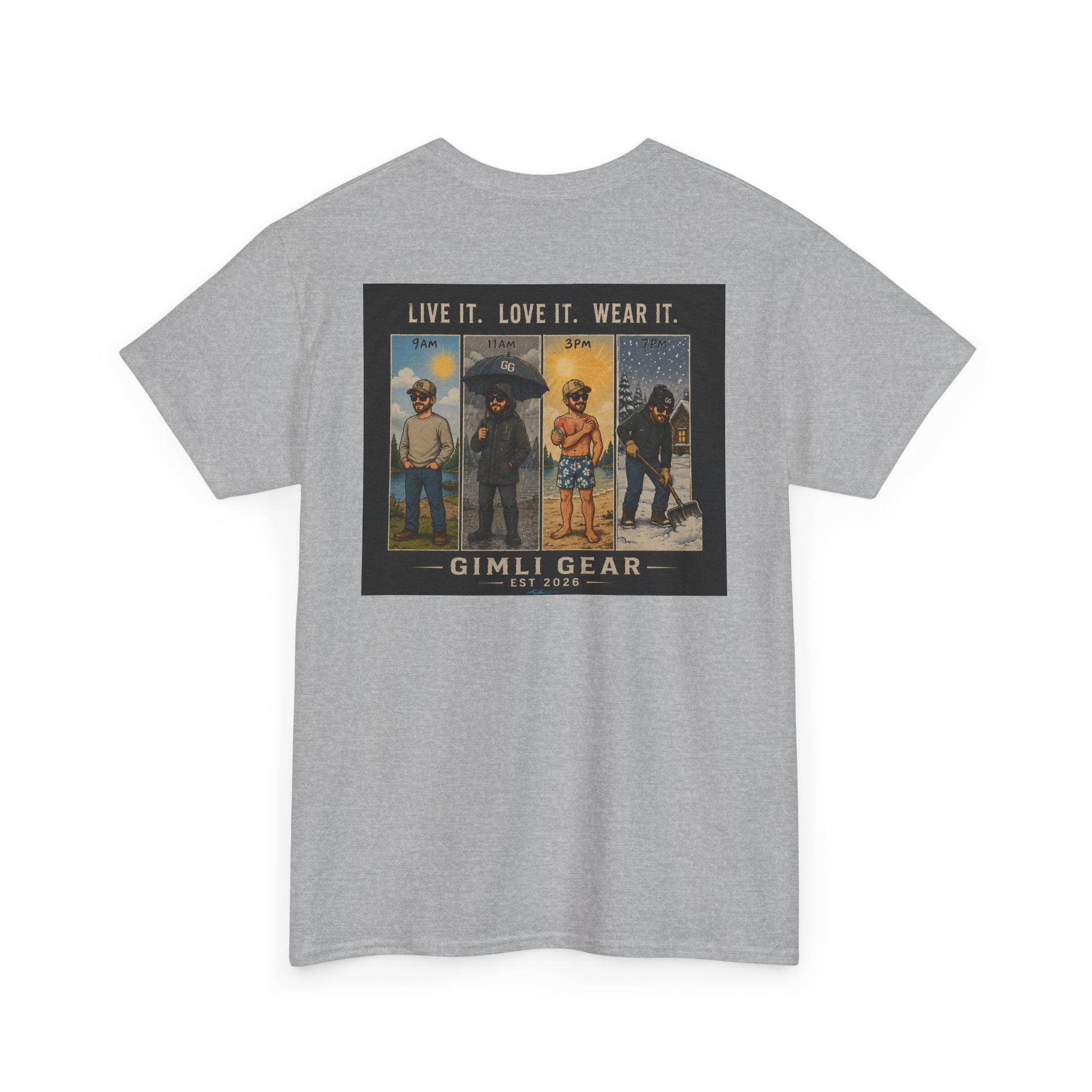 4 seasons Unisex Heavy Cotton Tee