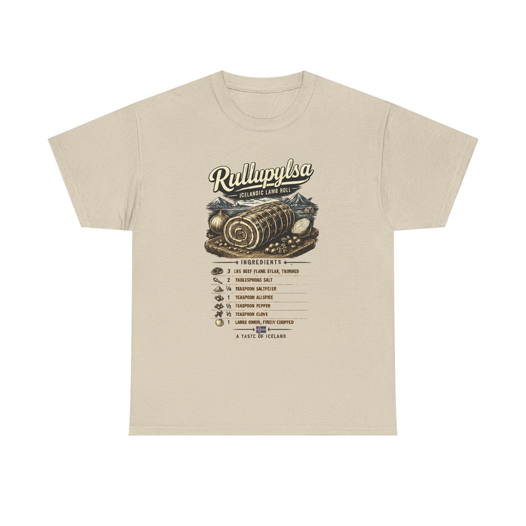 Rullupylsa Icelandic Lamb Roll Recipe T-Shirt
