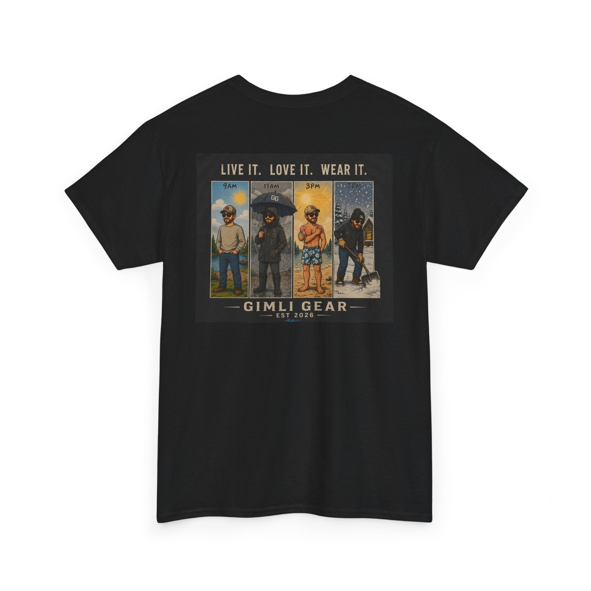 4 seasons Unisex Heavy Cotton Tee