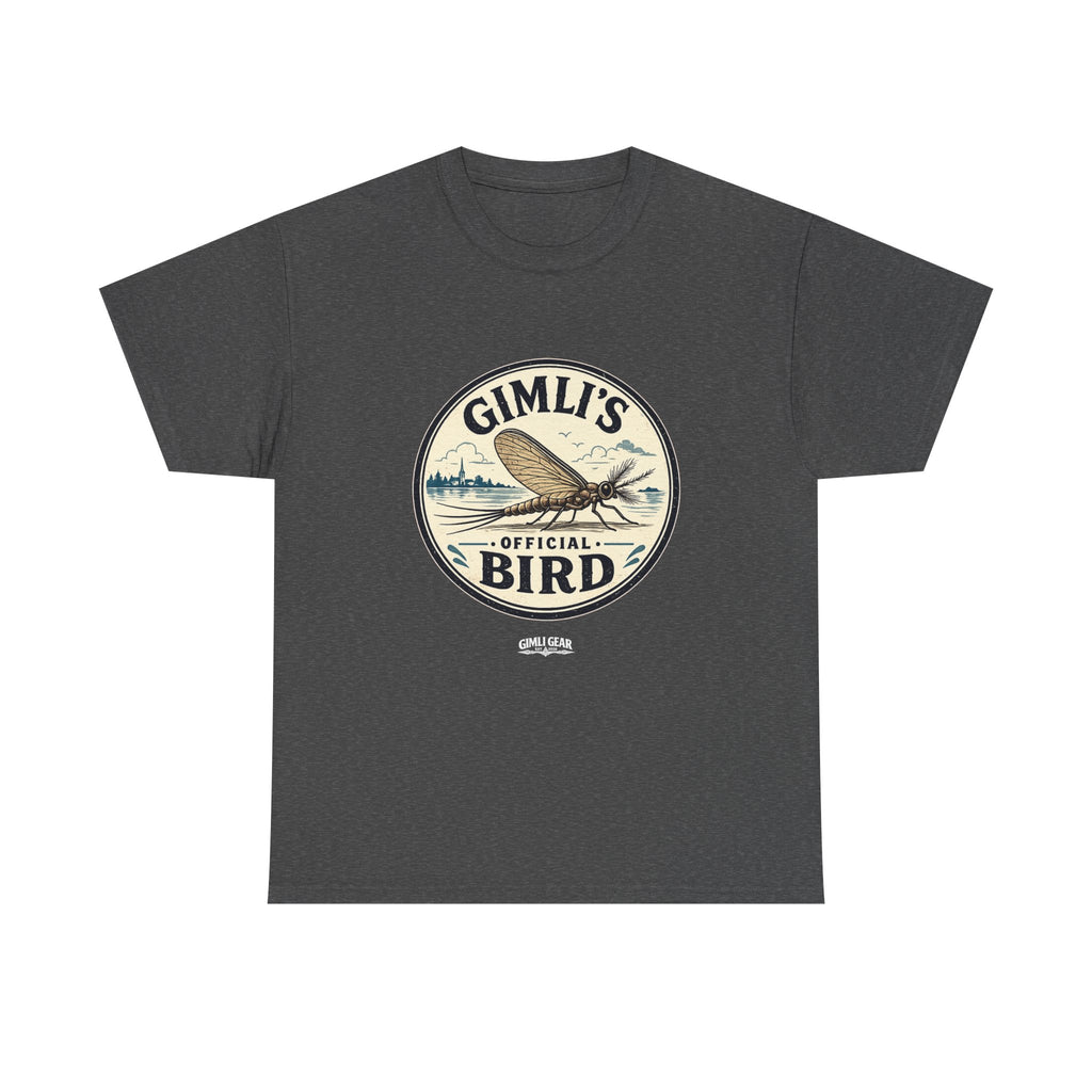 Gimli’s Official Bird T-Shirt — Vintage Fishing / Lakeside Adventure Tee