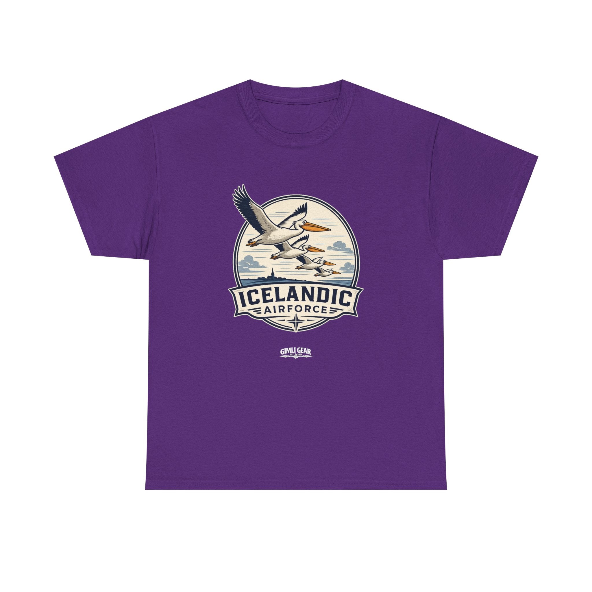 Icelandic, Air Force ￼ T‑Shirt — Gimli Gear Icelandic Tee