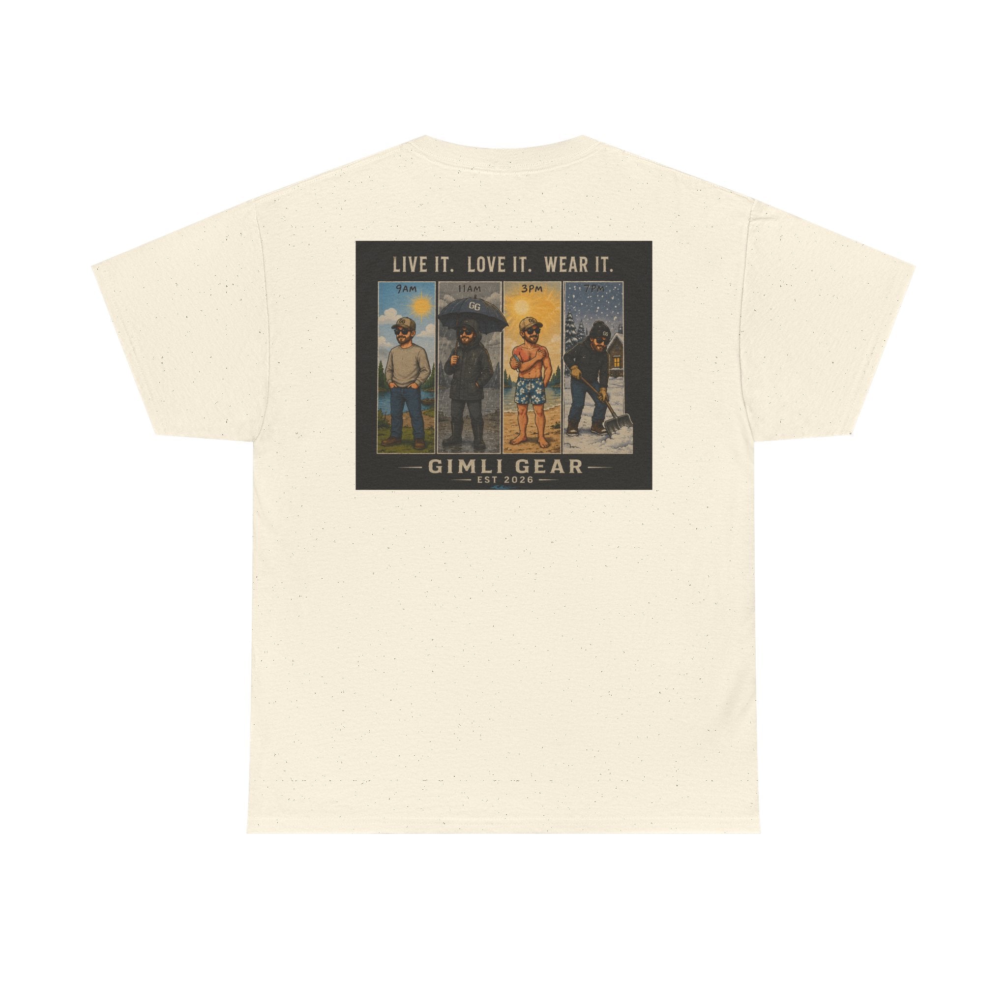 4 seasons Unisex Heavy Cotton Tee