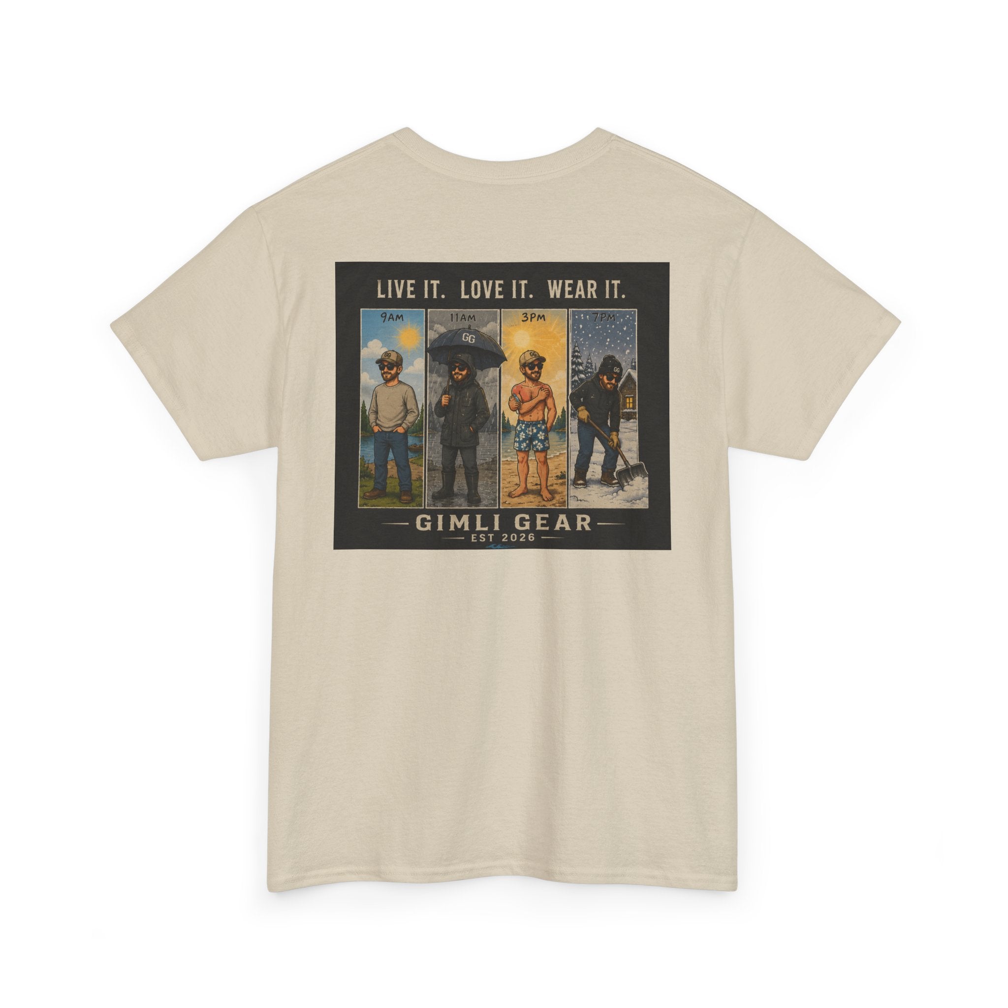 4 seasons Unisex Heavy Cotton Tee