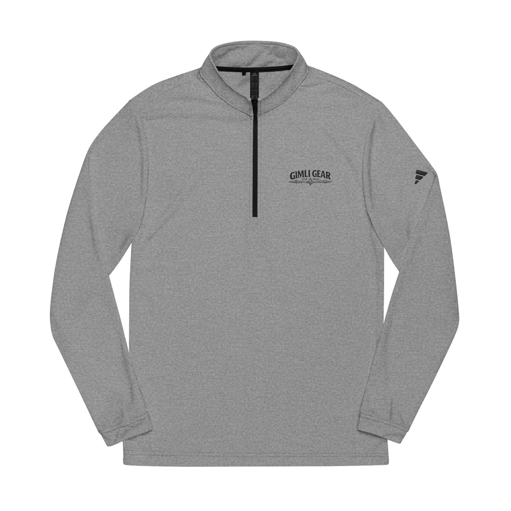 Embroidered Quarter-Zip Pullover — adidas Performance Half-Zip