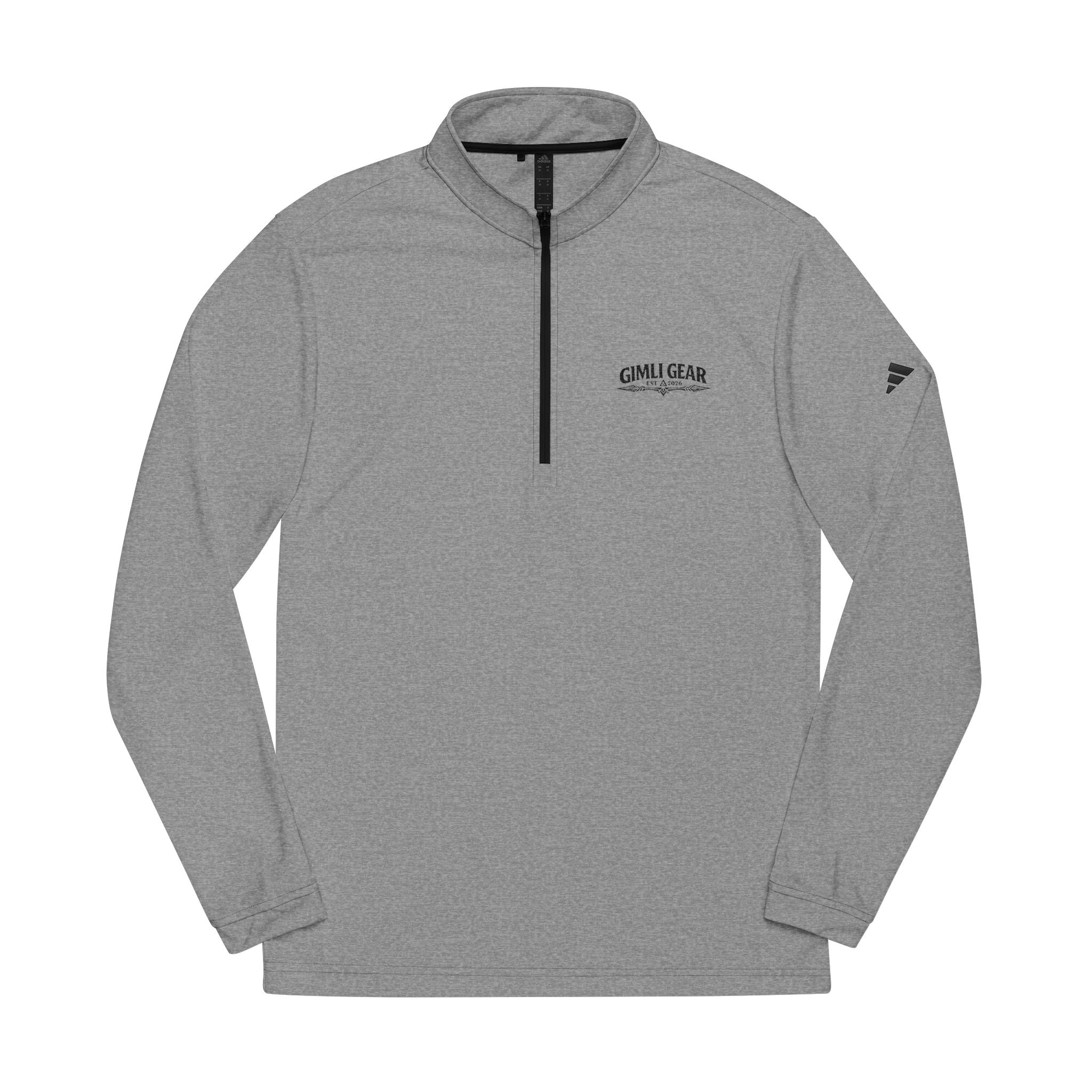 Embroidered Quarter-Zip Pullover — adidas Performance Half-Zip