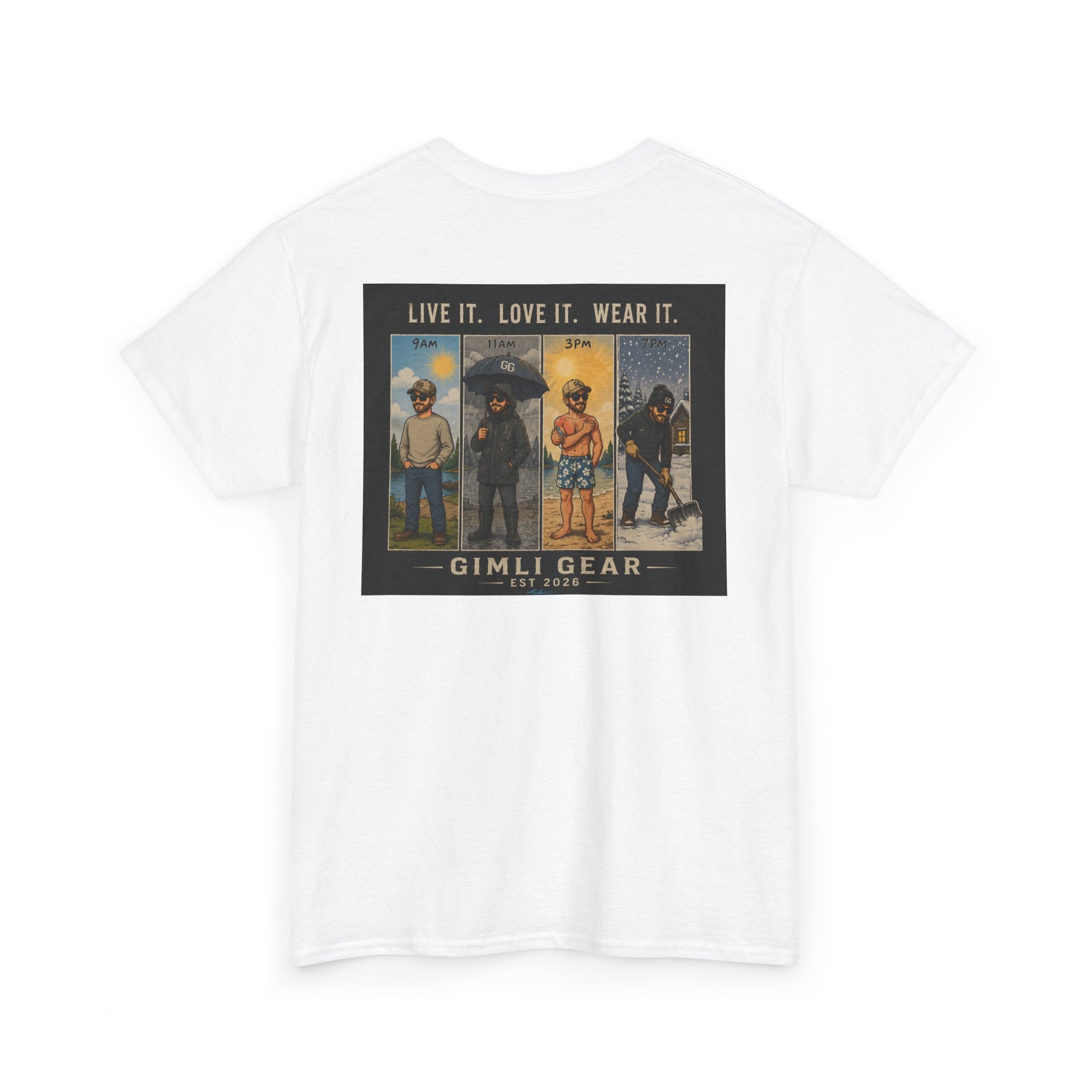 4 seasons Unisex Heavy Cotton Tee