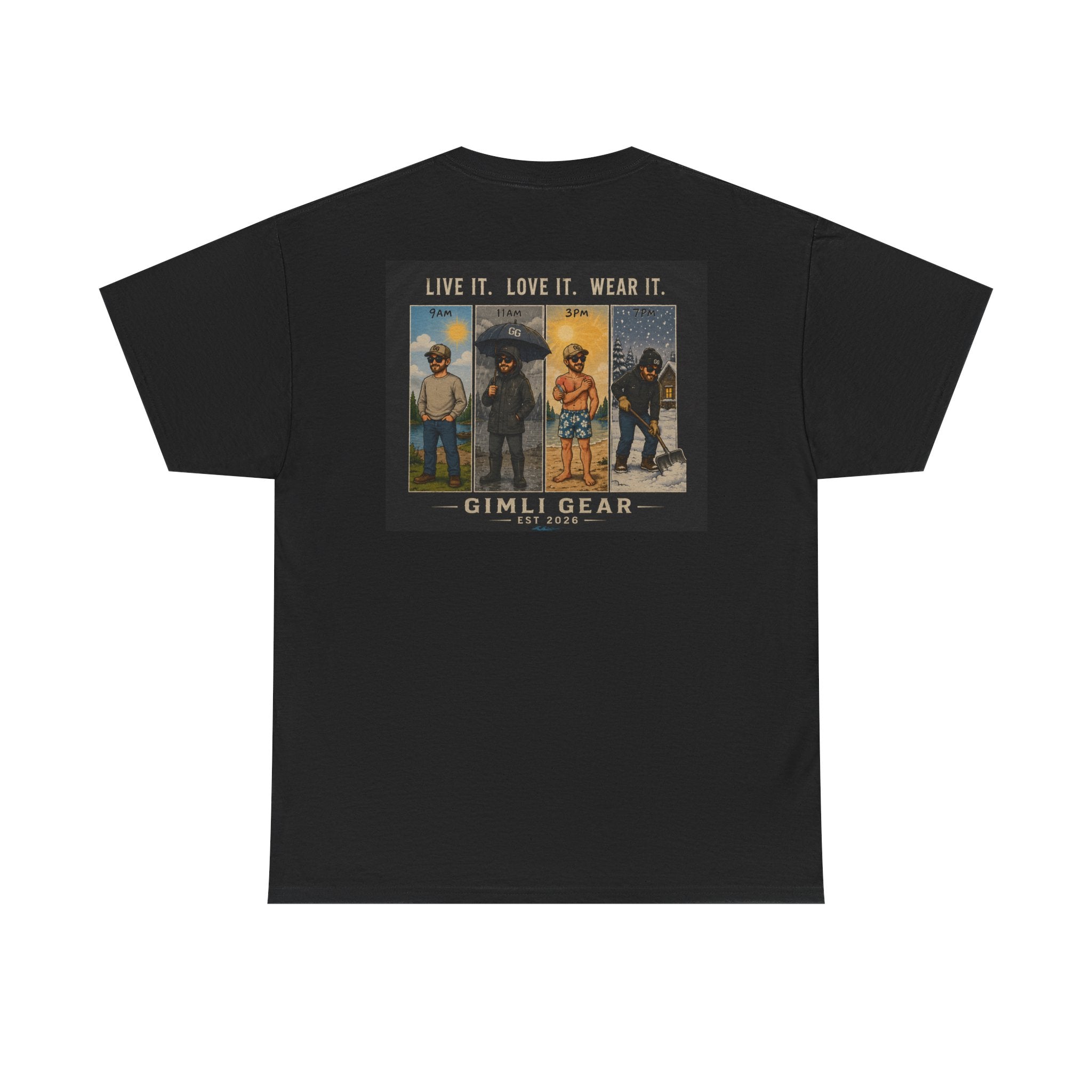 4 seasons Unisex Heavy Cotton Tee