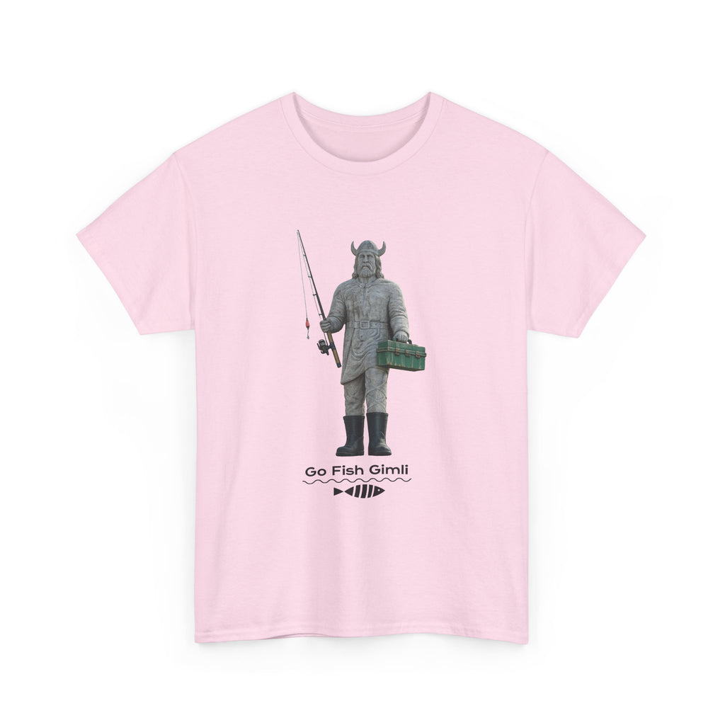 Gimli Fishing Tee — "Go Fish, Gimli" Graphic T-Shirt
