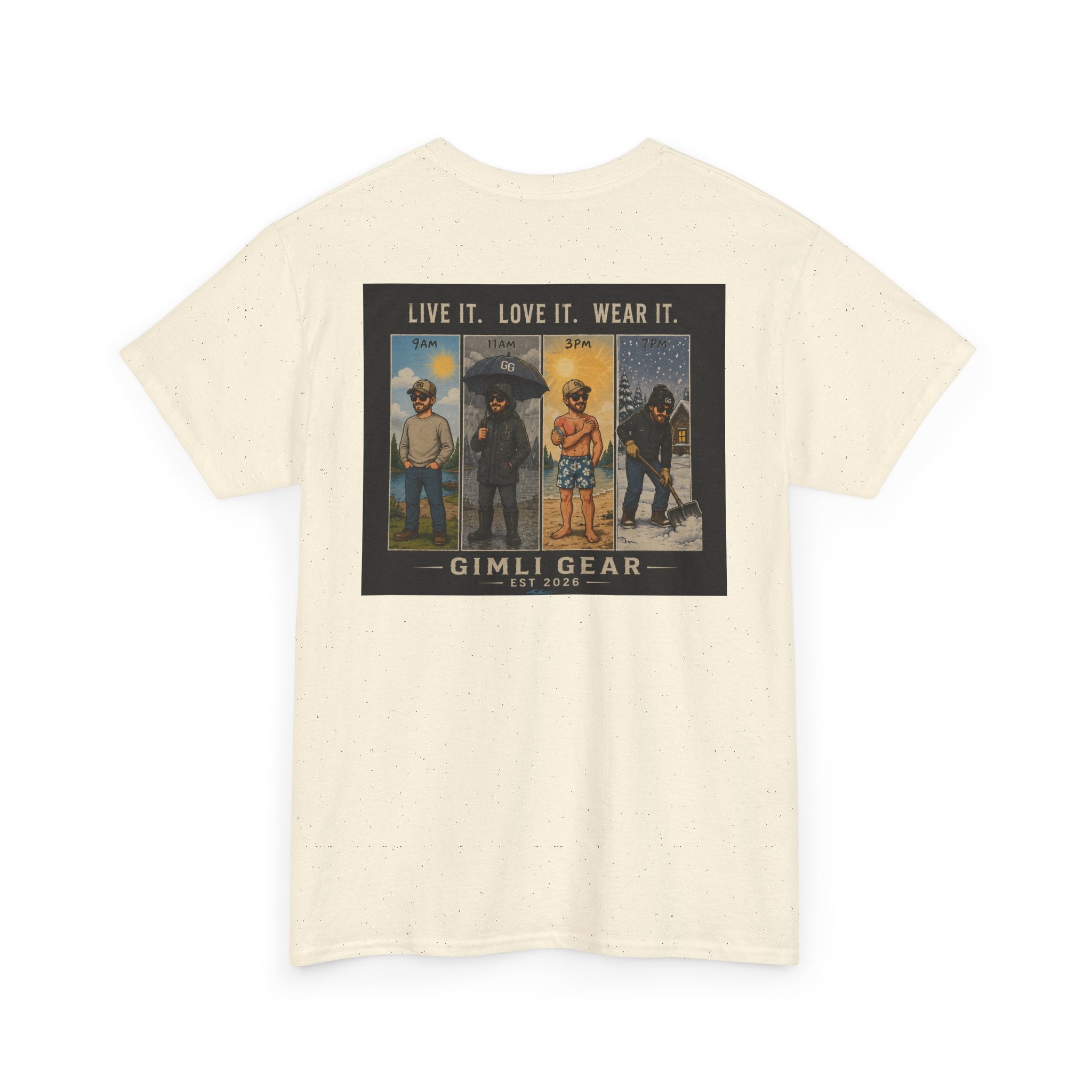 4 seasons Unisex Heavy Cotton Tee