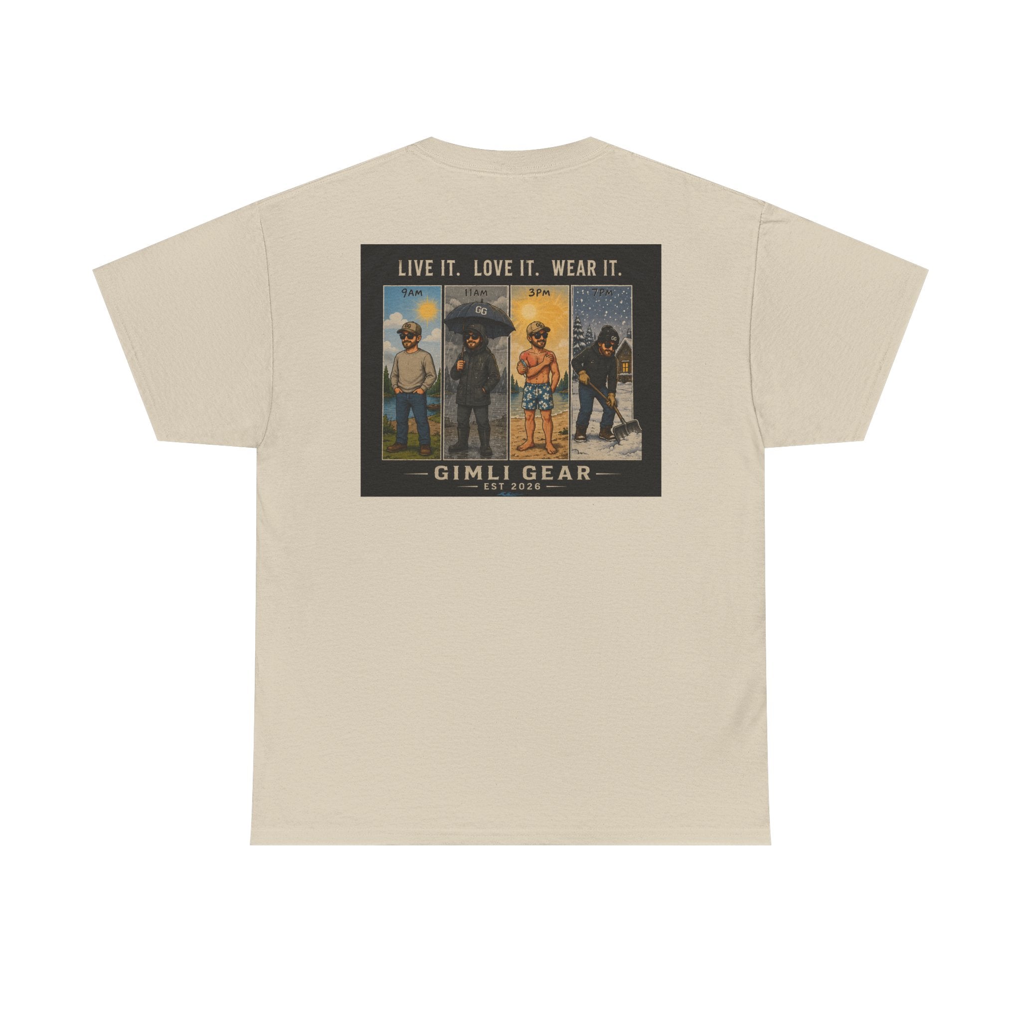 4 seasons Unisex Heavy Cotton Tee