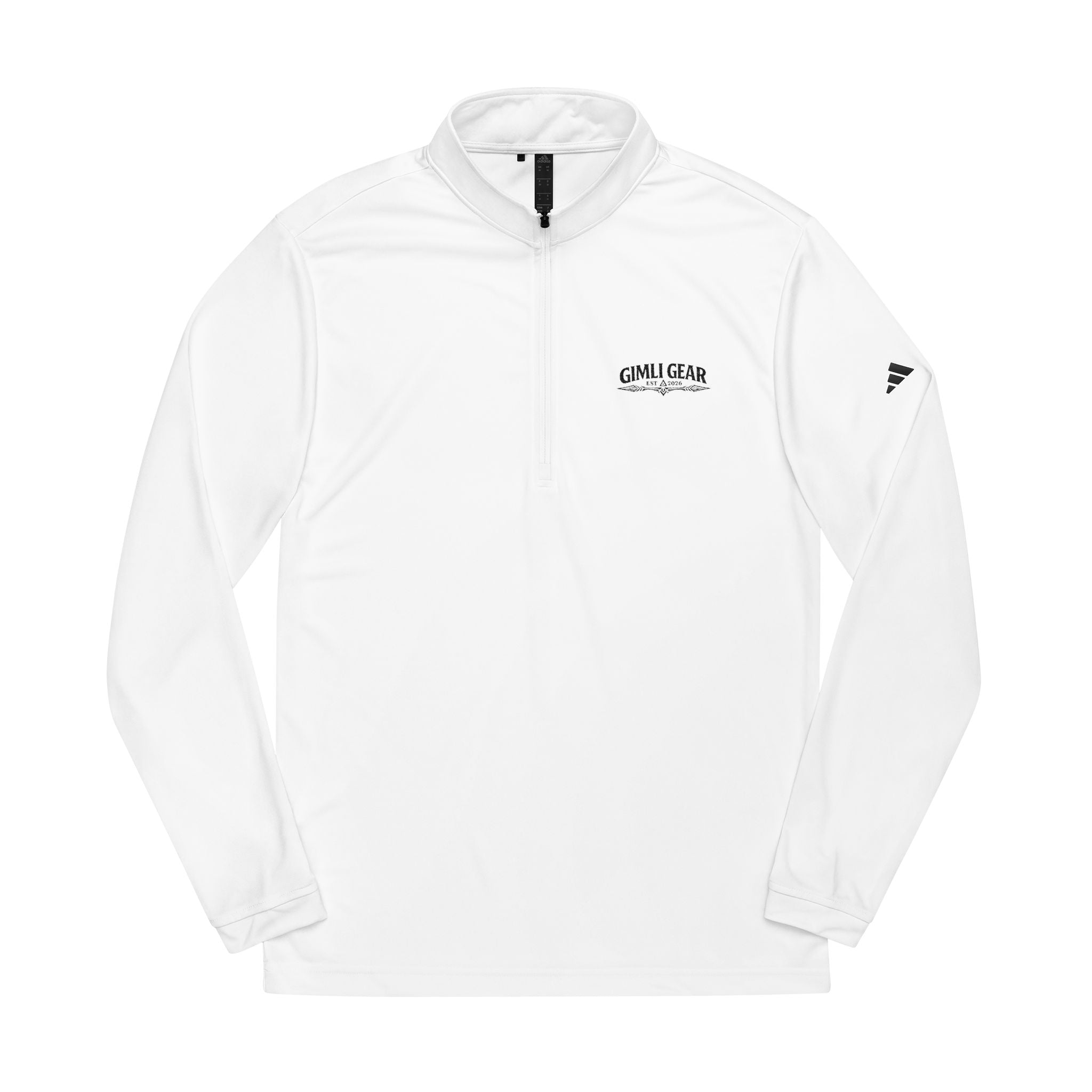 Embroidered Quarter-Zip Pullover — adidas Performance Half-Zip